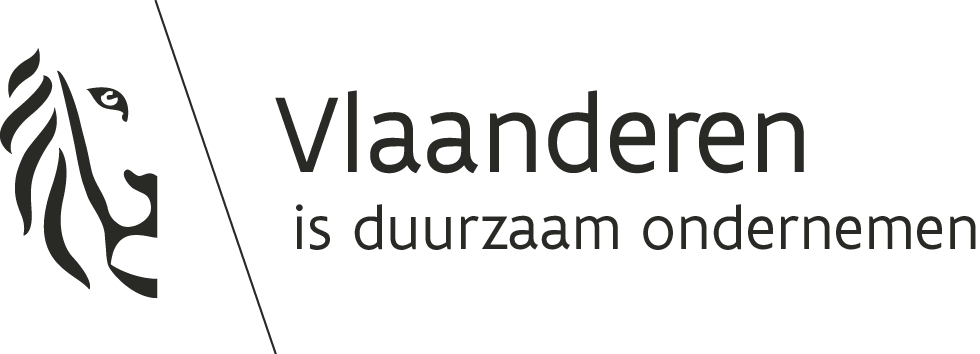 Logo Vlaanderen is Duurzaam Ondernemen z w