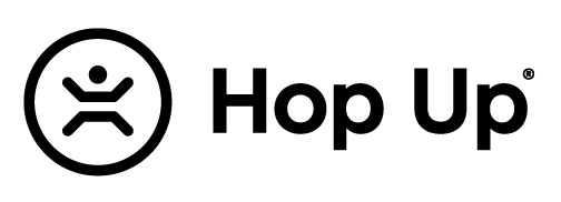 Logo Hop Up Nieuw Zwart
